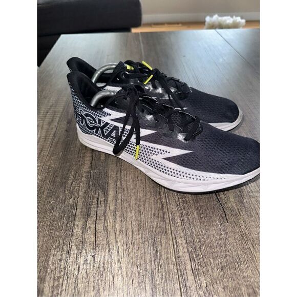 Hoka Crescendo MD Men’s Size 13 Track and Field Shoes Black White Running Spikes main image 4